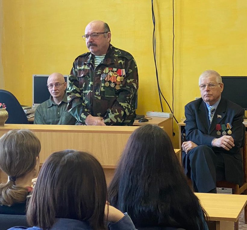 Встреча с воинами афганцами.